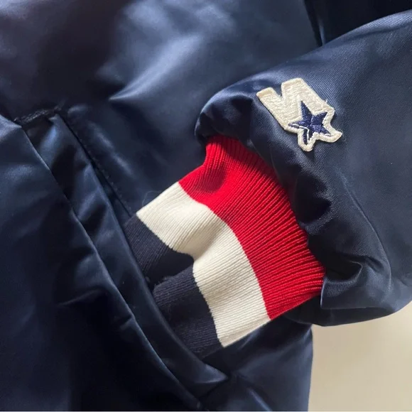 Rare 80’s Vintage STARTER MN Twins Navy Bomber Varsity Jacket - Picture 4 of 5